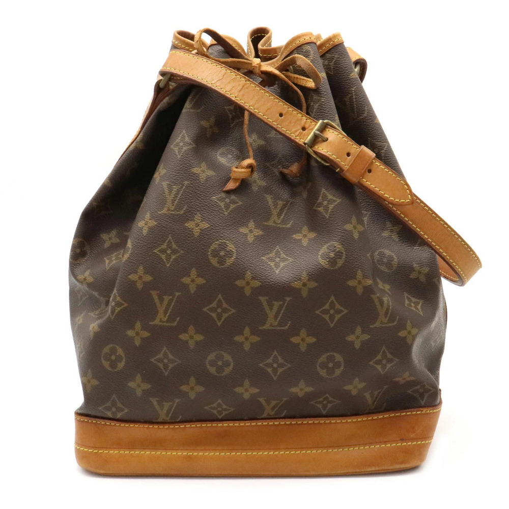 Louis Vuitton Monogram Noe Shoulder Bag Hobo Drawstring